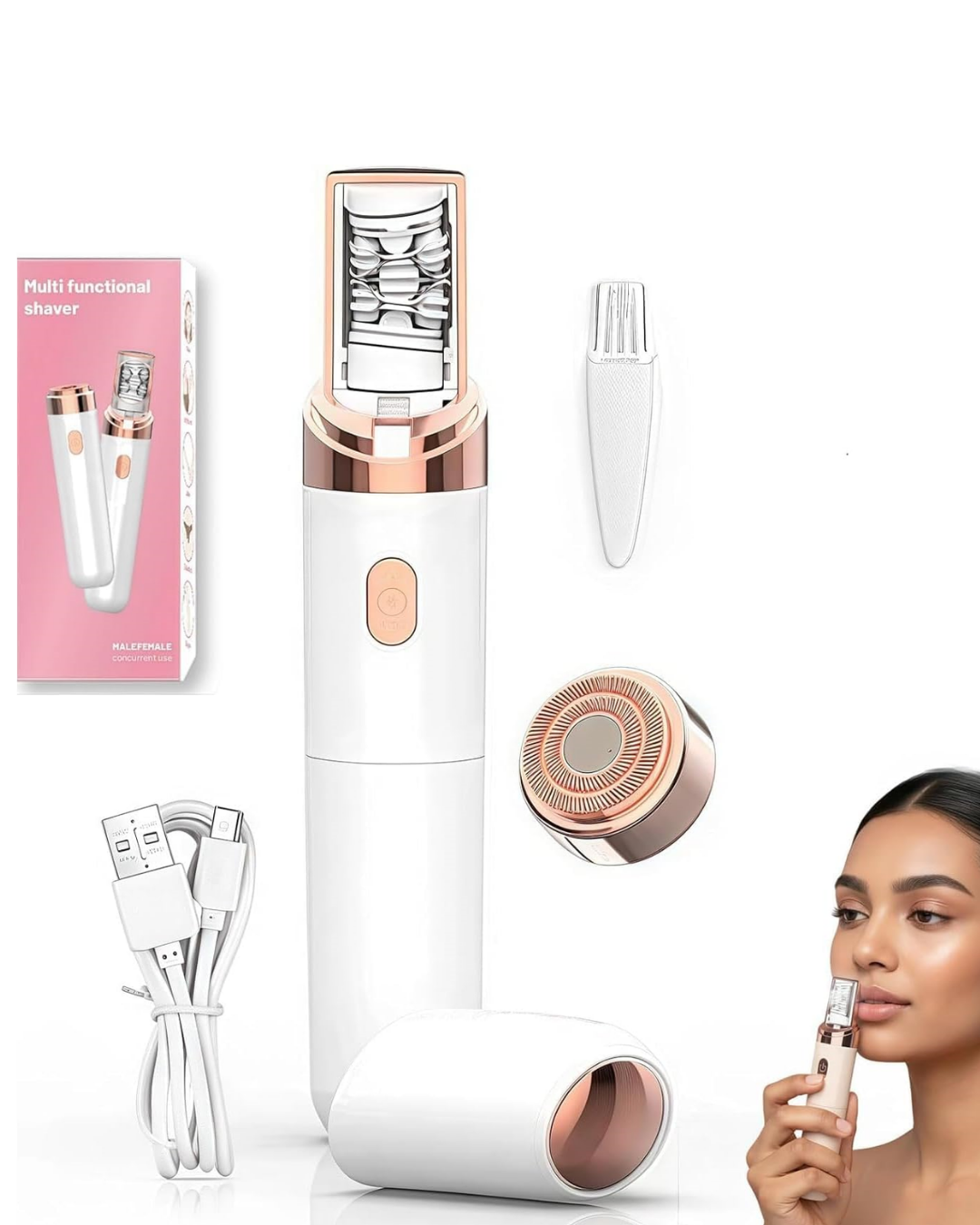 Depiladora Facial Imnalambrica